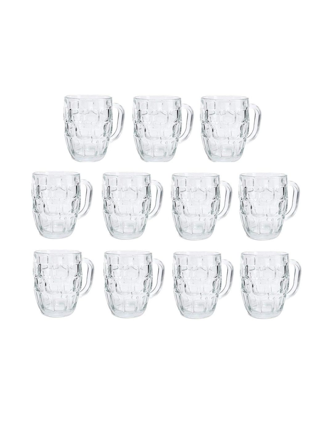 1ST TIME Transparent Pack of 11 Dishwasher Safe Beer Glass-picture-7