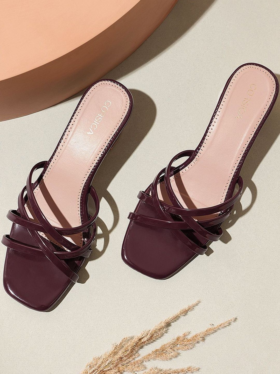 CORSICA Striped Party Block Sandals-picture-20
