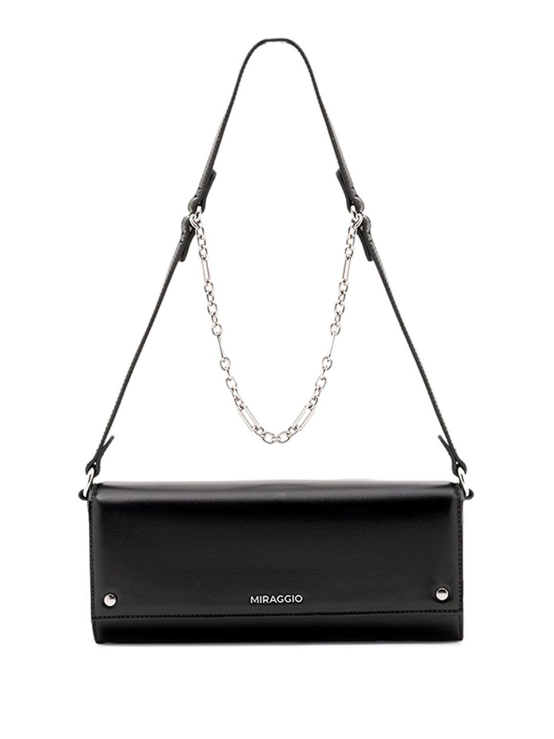 MIRAGGIO Women Solid PU Structured Sling Bag-picture-49