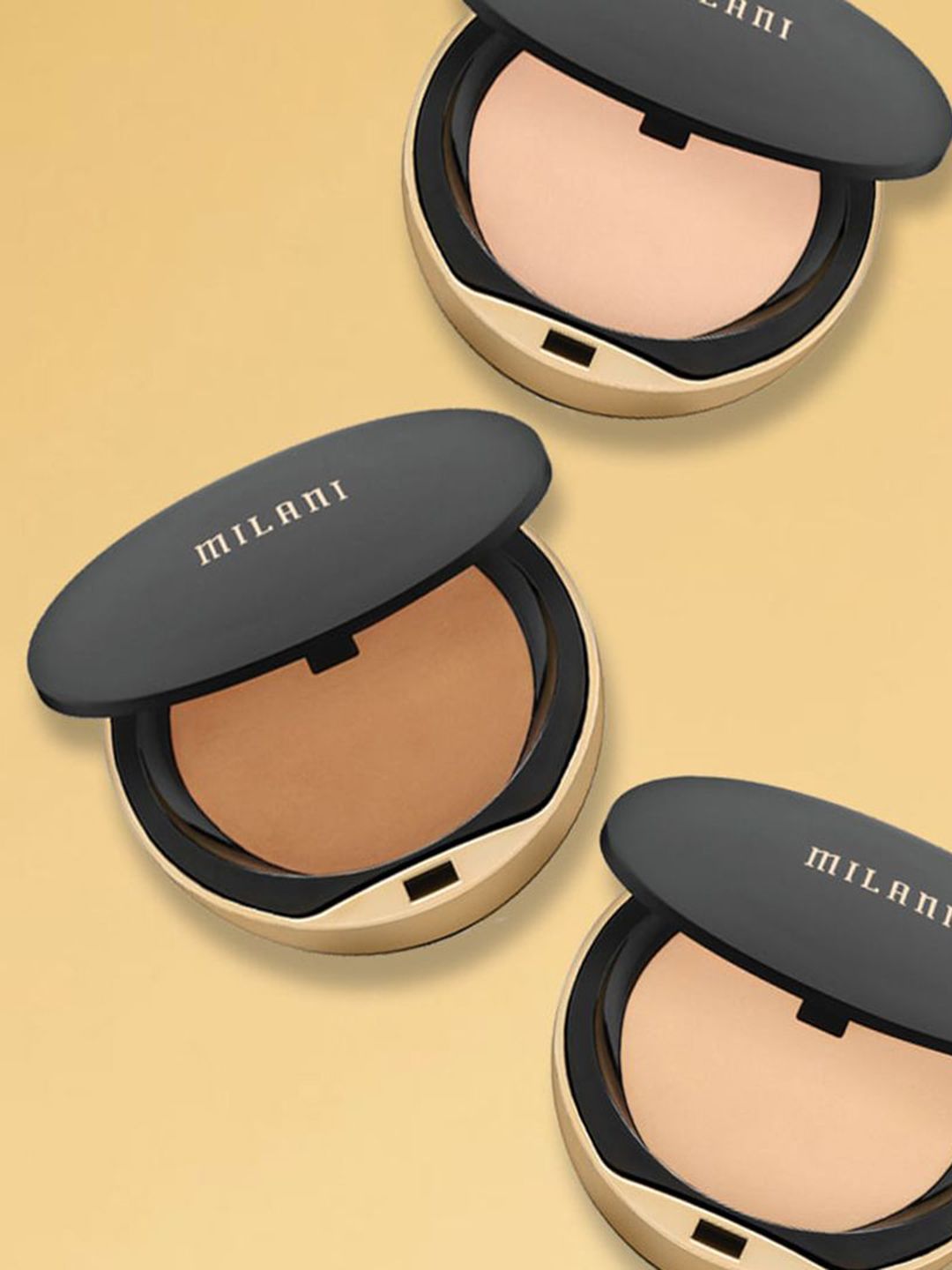 MILANI Conceal + Perfect Shine Proof Compact Powder - 12.3 g - Medium Deep 08-picture-55