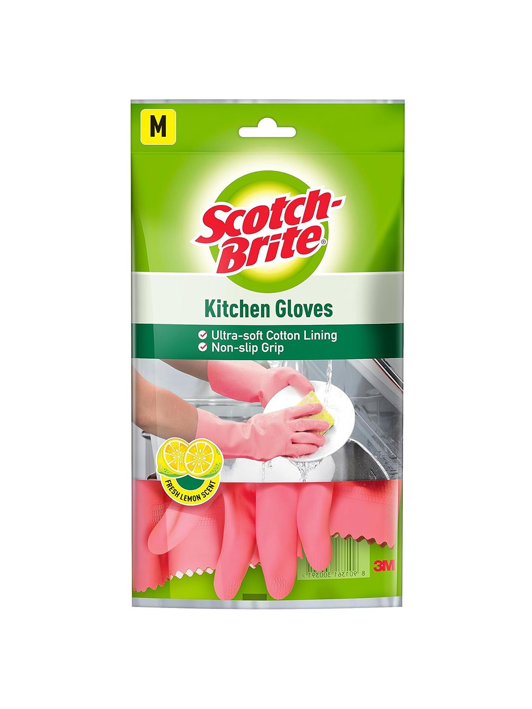 SCOTCH BRITE Pink Scotch-Brite Kitchen Gloves-picture-58