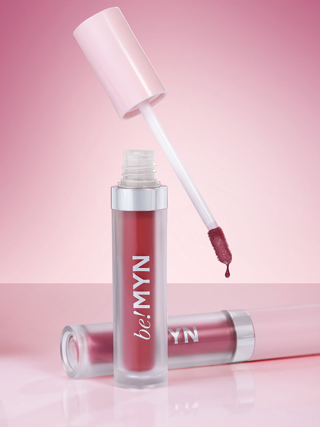 Be!Myn MousseMood 16H Stay Transfer Proof Liquid Lip Color 4.5 ml - Naughty Nude LL01-image-19