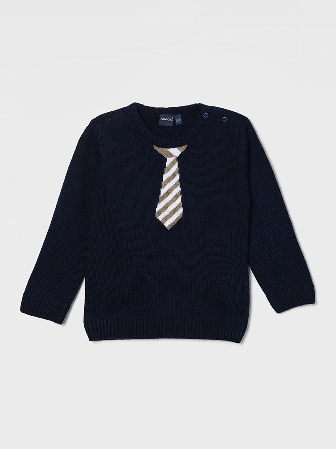 Juniors by Lifestyle Boys Round Neck Full Sleeves Pullover Sweaters-picture-35