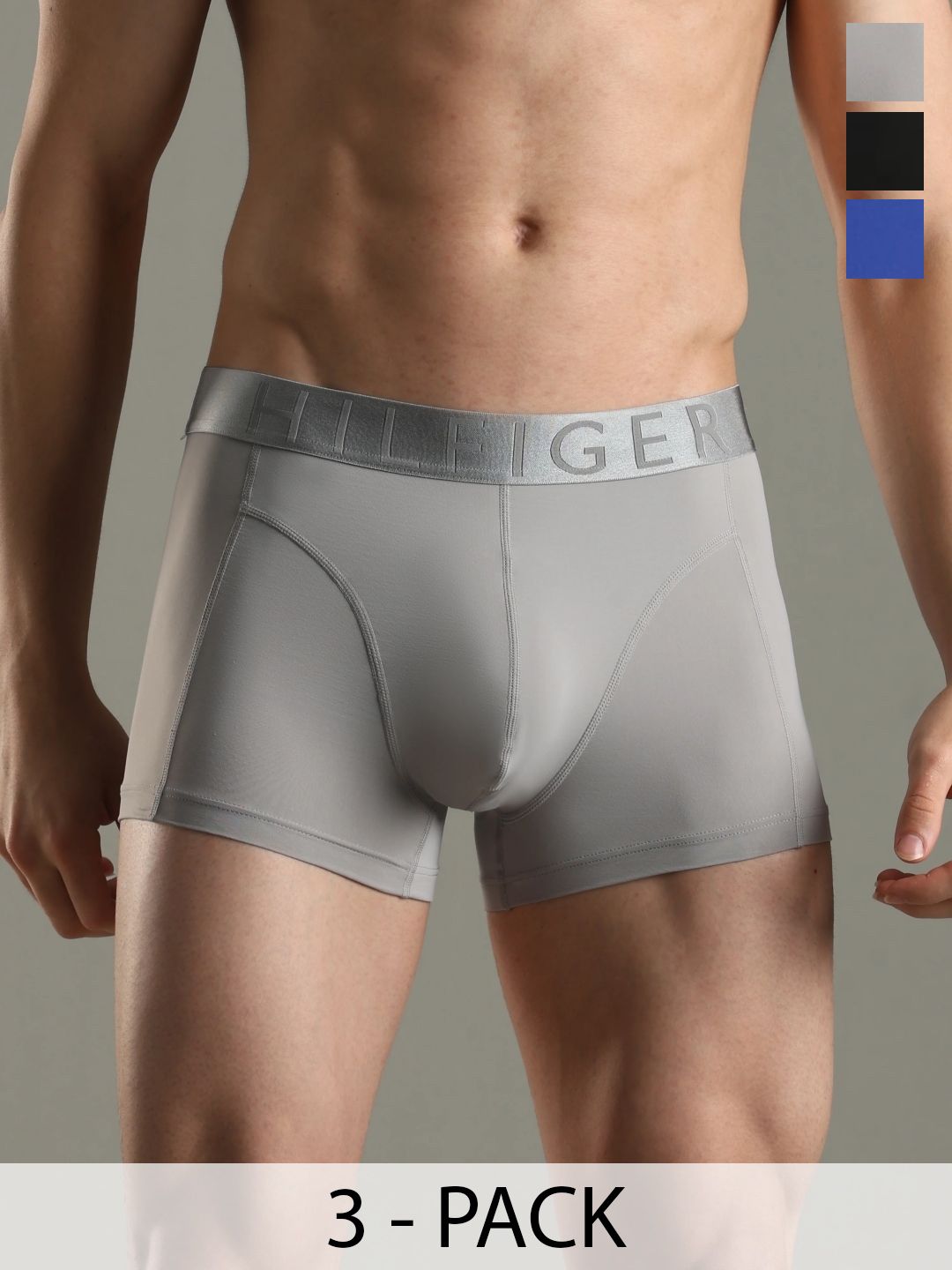 Tommy Hilfiger Men Pack Of 3 Low Rise Trunks-picture-49