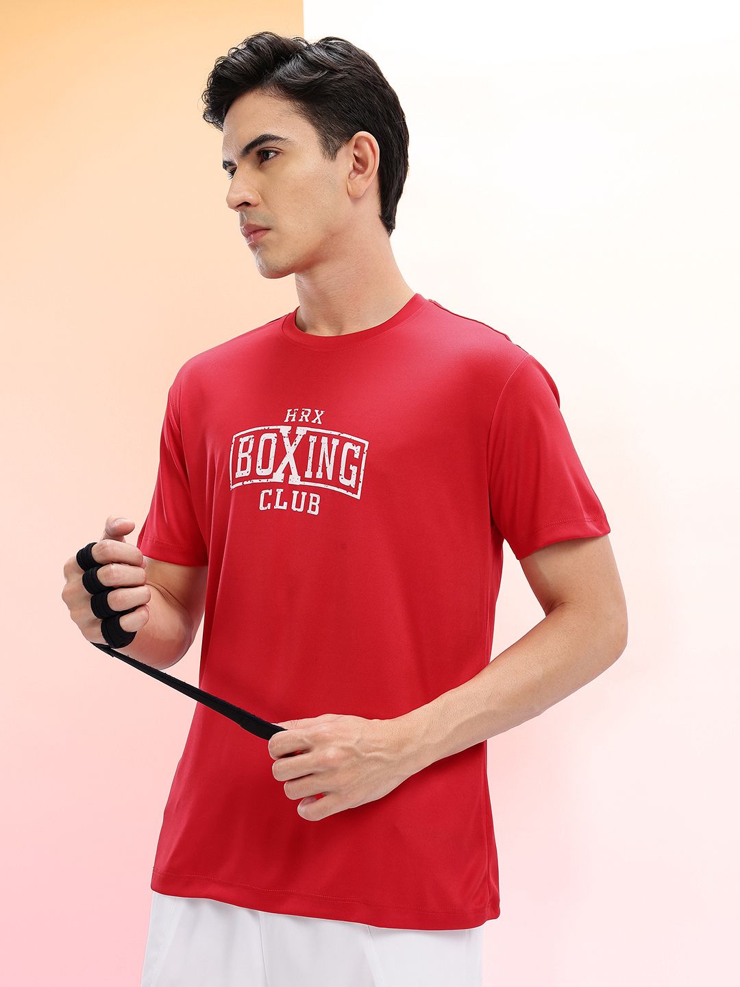 HRX by Hrithik Roshan Typography Print Rapid-Dry Training T-shirt-picture-47
