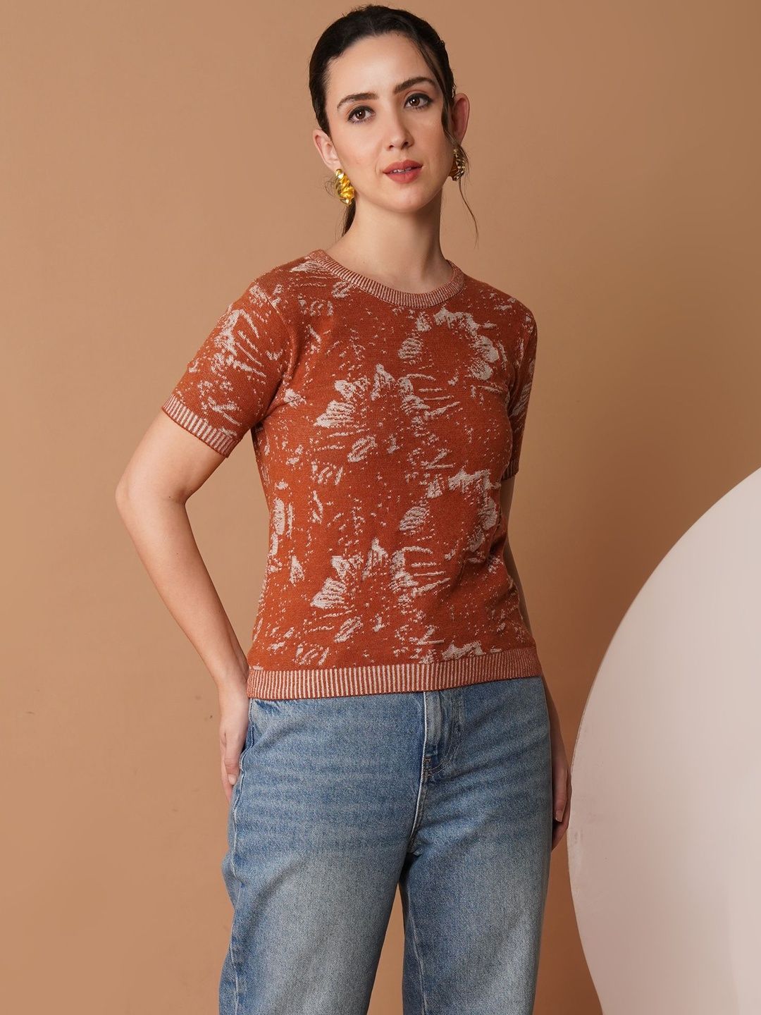 Chemistry Floral Printed Cotton Top-picture-22