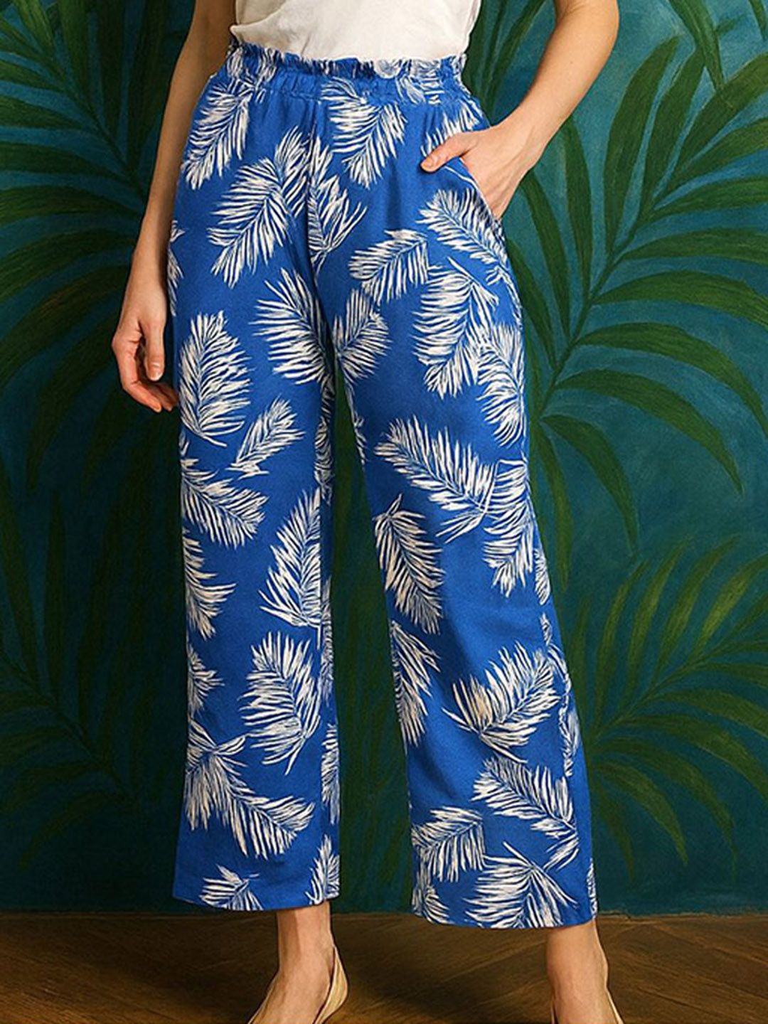 LEGITLOOKS Women Printed Straight Lounge Pants-picture-20