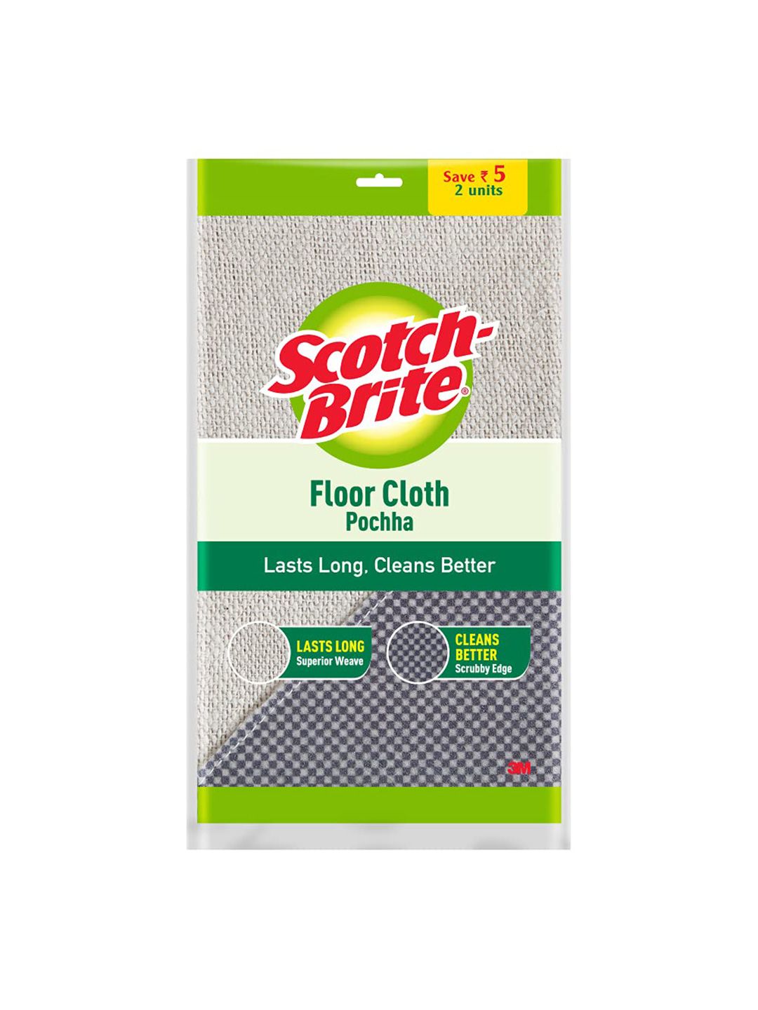 SCOTCH BRITE 2 Pieces Floor Cleaning Cloths Pochha-image-45