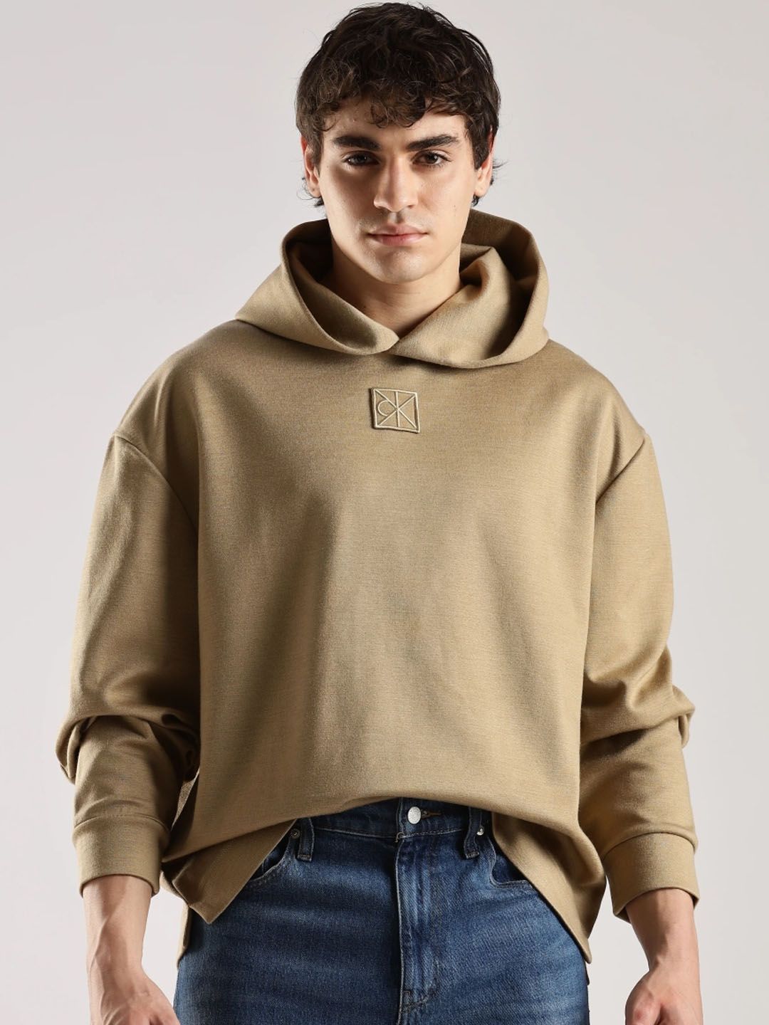 Calvin Klein Jeans Men Relaxed Fit Hooded Sweatshirt-picture-22