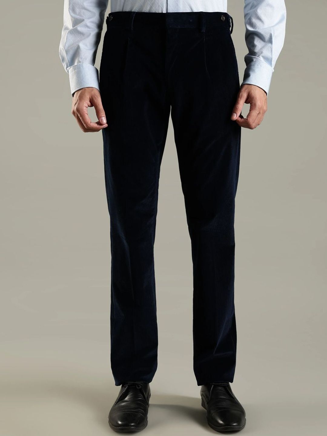 Tommy Hilfiger Men Texture Formal Trousers-picture-42