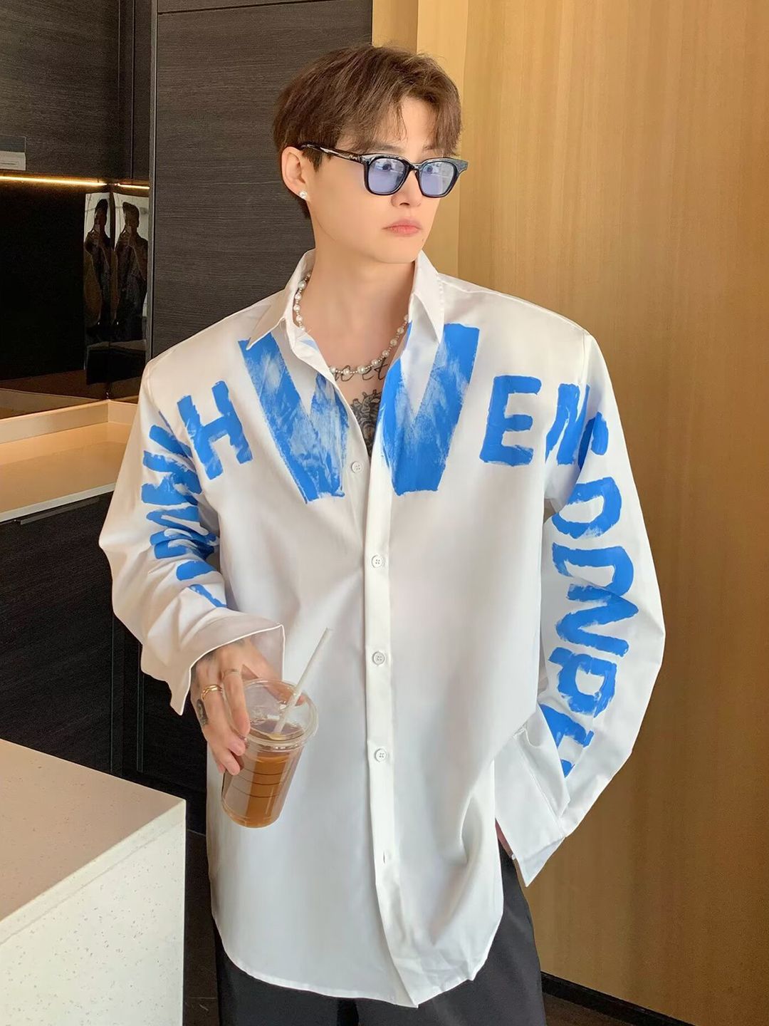 StyleCast Men Printed Relaxed Fit Casual Shirt-picture-16