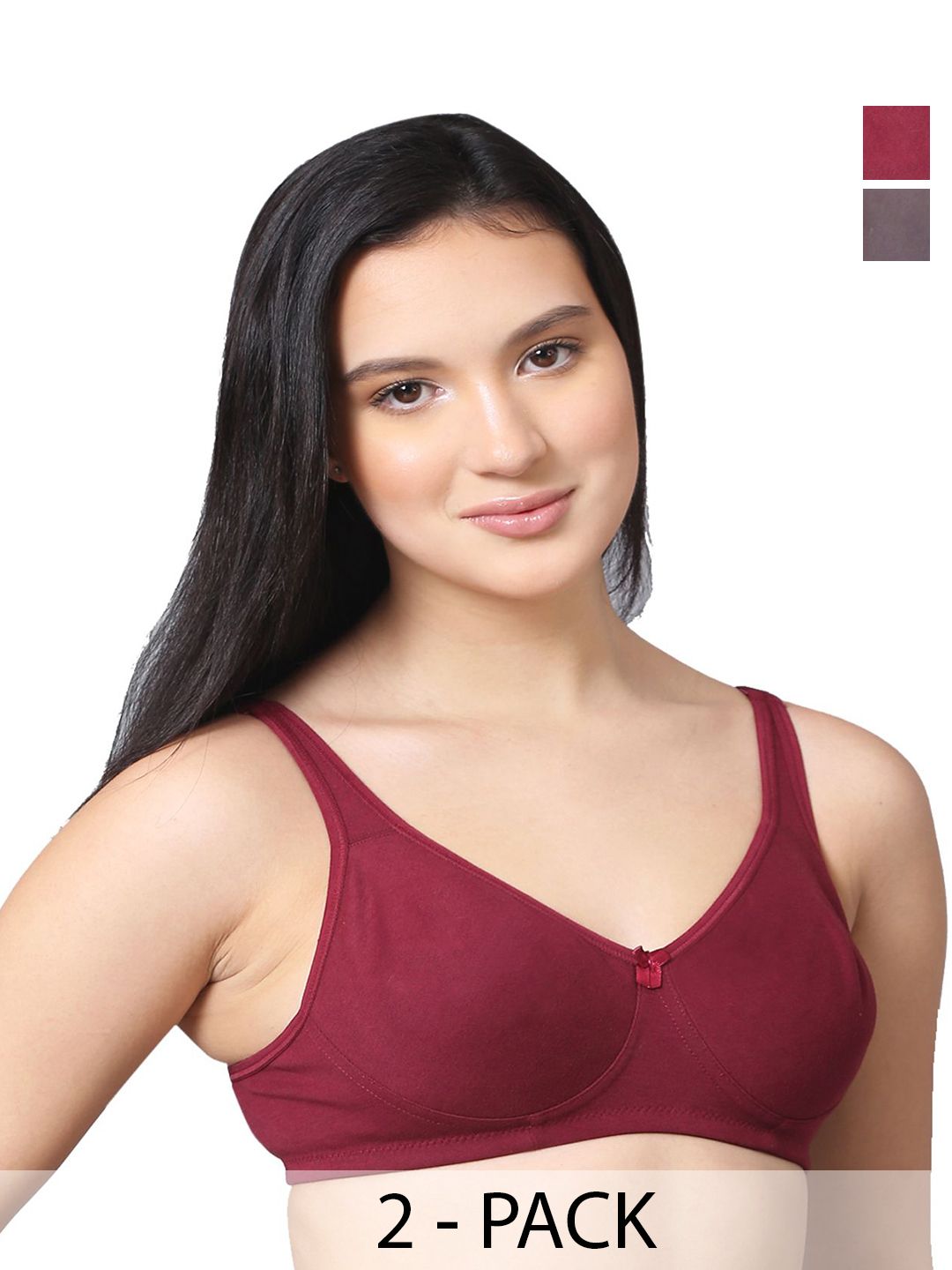 nsaliza Pack Of 2 Full Coverage Bras-picture-38