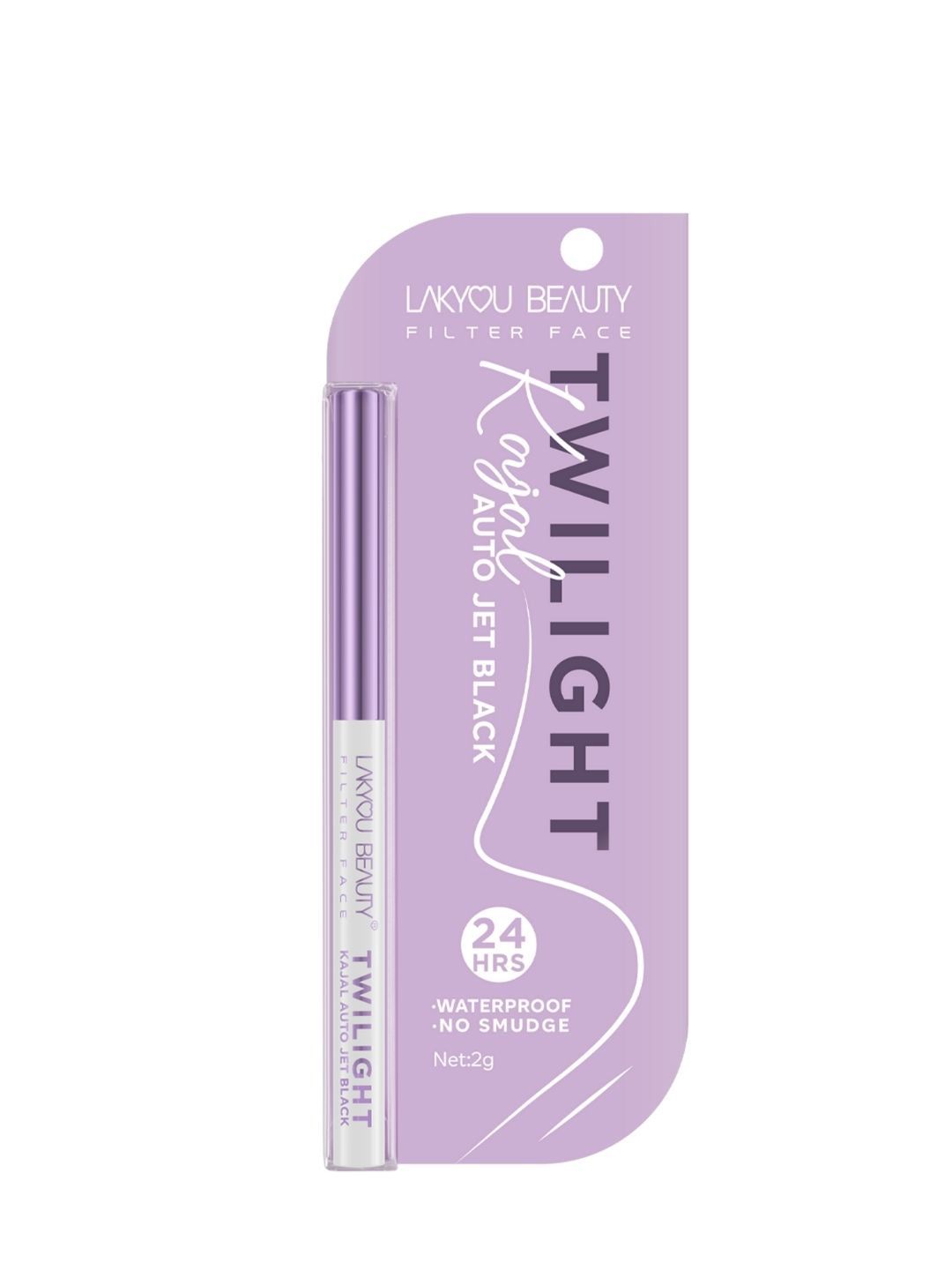LAKYOU BEAUTY Filter Face Twilight Auto Kajal- 2 g - Black-picture-54