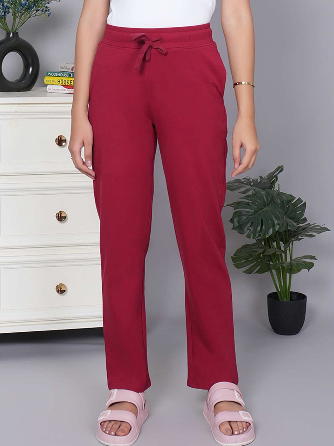 Mlada Women Relaxed Fit High-Rise Trousers-picture-24