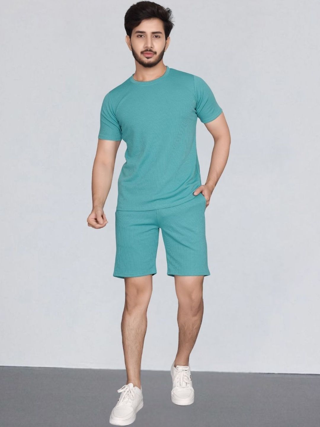 Moda Rapido Men's Light Blue Co-ord Tracksuit-picture-28