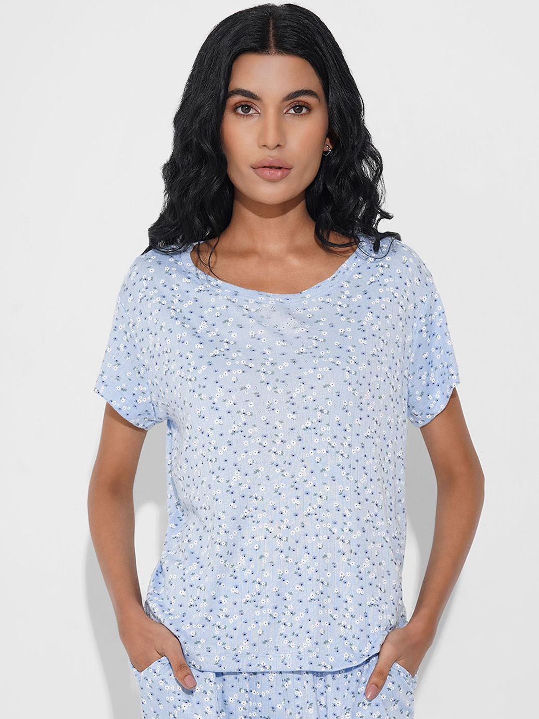 Dreamz by Pantaloons Printed Pure Cotton Lounge T-Shirts-image-40
