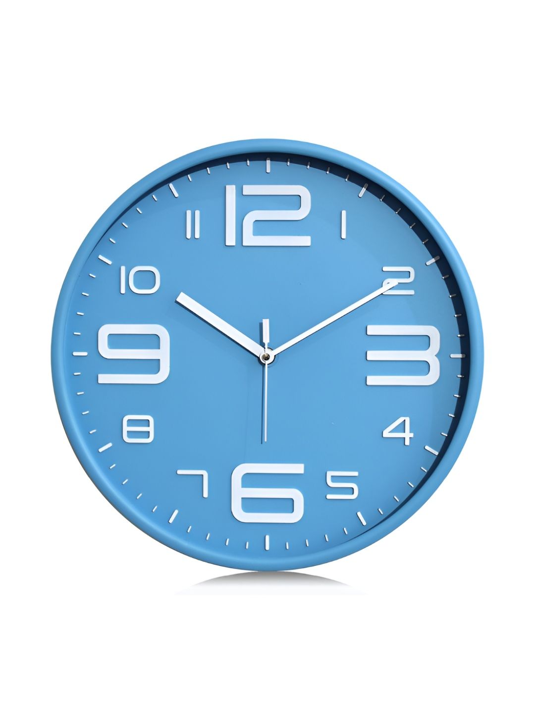 RANDOM Blue & White Printed Contemporary Wall Clock-picture-30