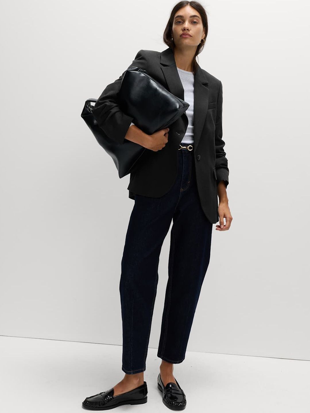 Marks & Spencer Cotton Breasted Blazer-picture-32