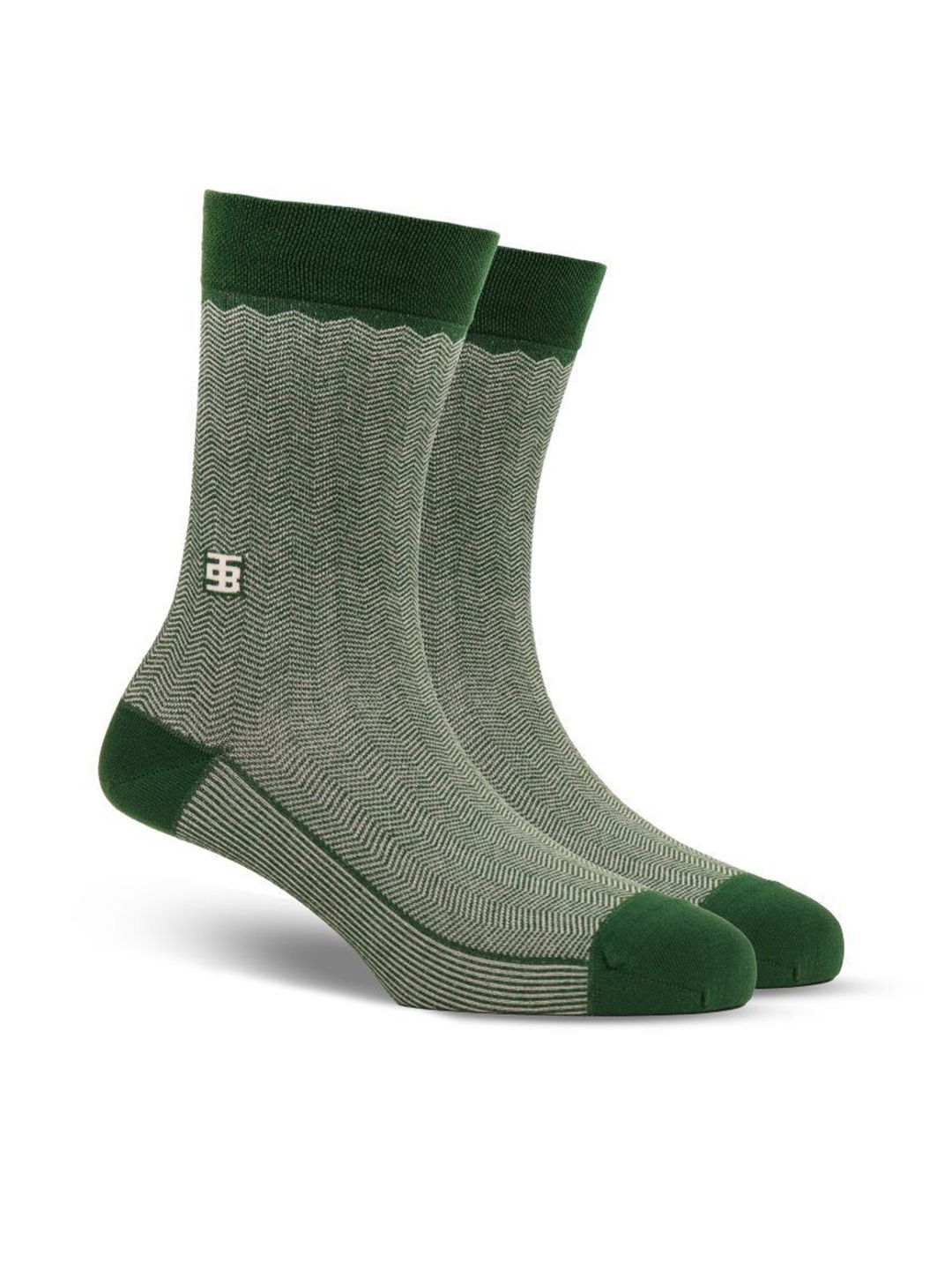 SockSoho Forest Wave Edition Men Patterned Calf Length Socks-picture-18