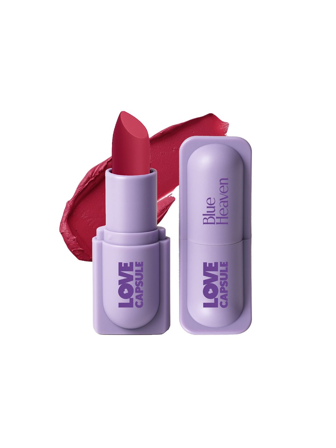 Blue Heaven Love Capsule Long-Lasting Powder Matte Lipstick - Mellow Pink-picture-16