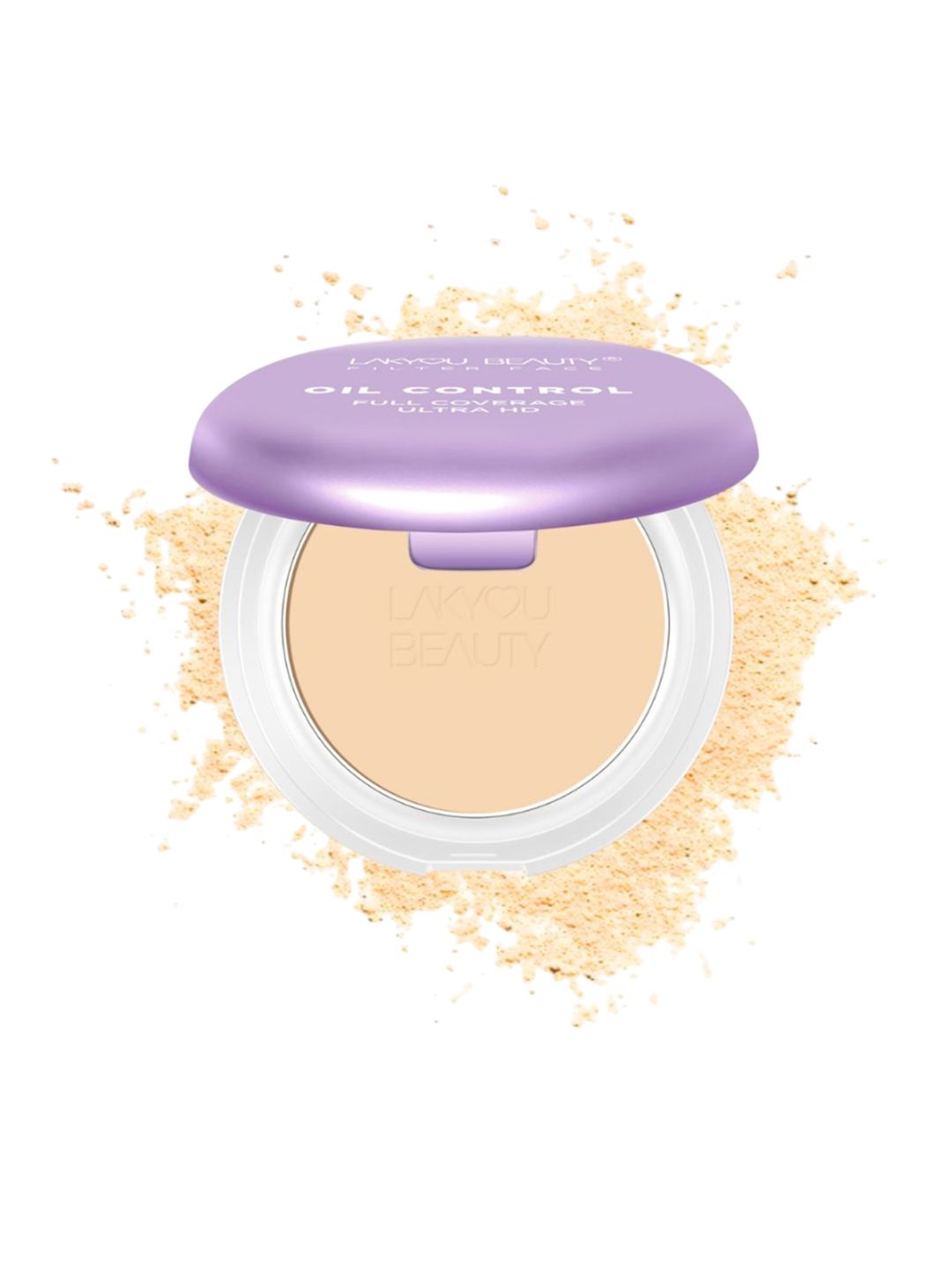 LAKYOU BEAUTY Oil Control Full Coverage Compact- 30 g- Natural Beige 03-picture-26