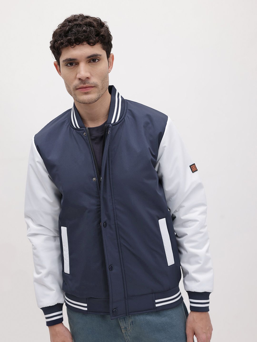 The Roadster Life Co. Contrast Collar Varsity Jacket-picture-42