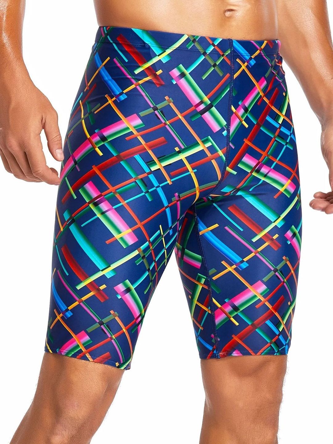 Aqua Holic Men Printed Swim Shorts-image-13