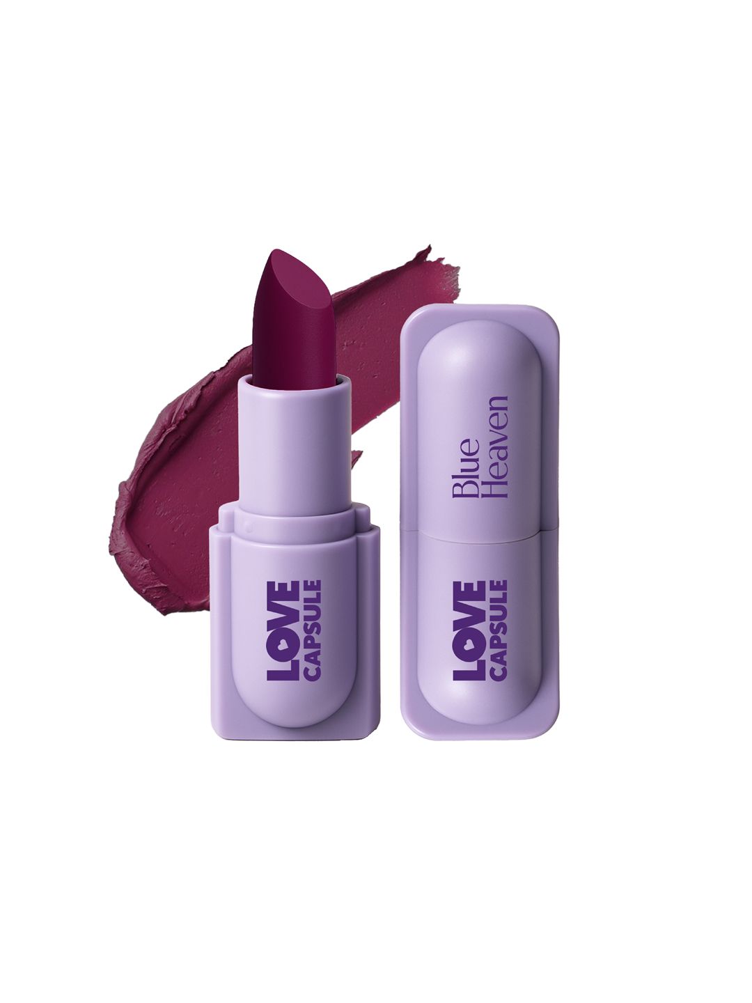 Blue Heaven Love Capsule Long-Lasting Powder Matte Lipstick - Mysterious Mauve-image-29