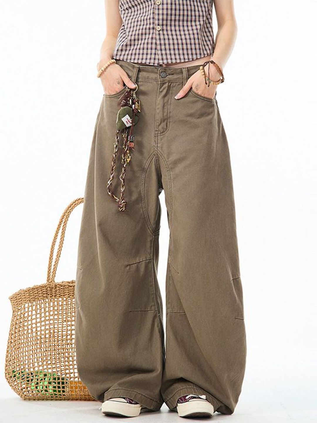 StyleCast x Revolte Women Mid-Rise Light Fade Wide Leg Jeans-picture-33