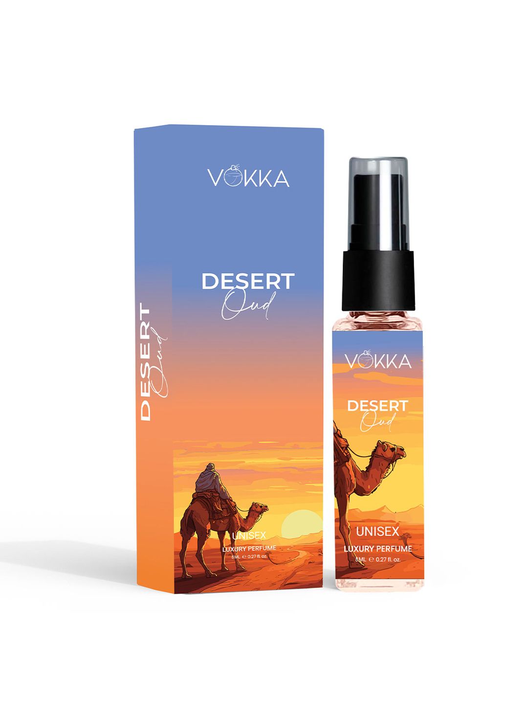 VOKKA Desert Oud Long Lasting Pocket Perfume - 8ml-image-8