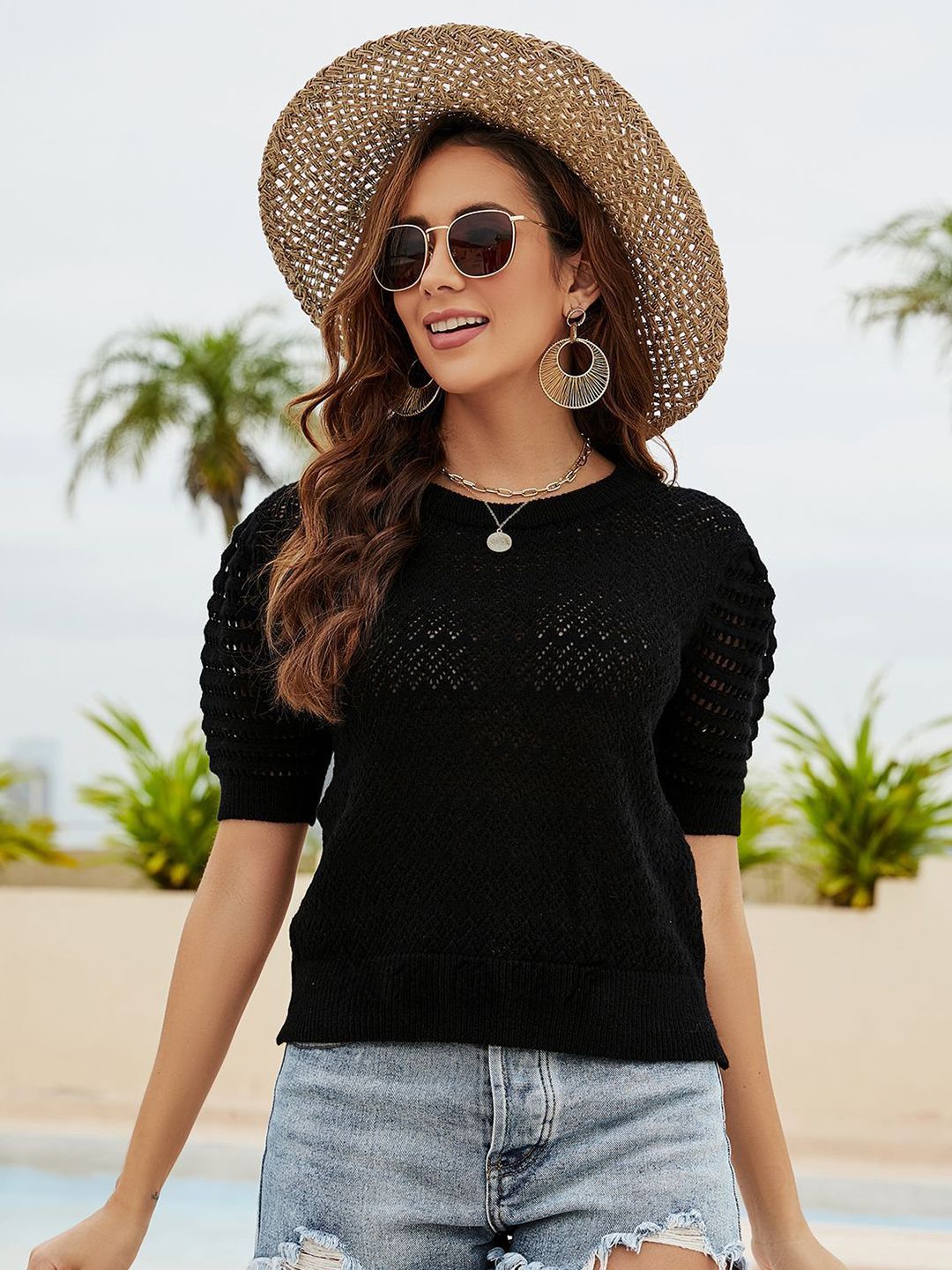 StyleCast Women Short Sleeves Round Neck T-shirt-picture-21