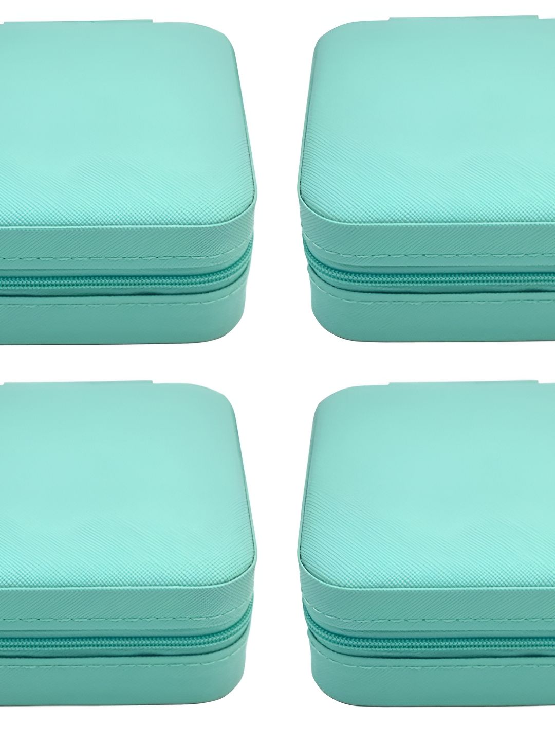 Virtuous Green Set of 4 Water Resistant Jewellery Organiser Organisers-picture-21