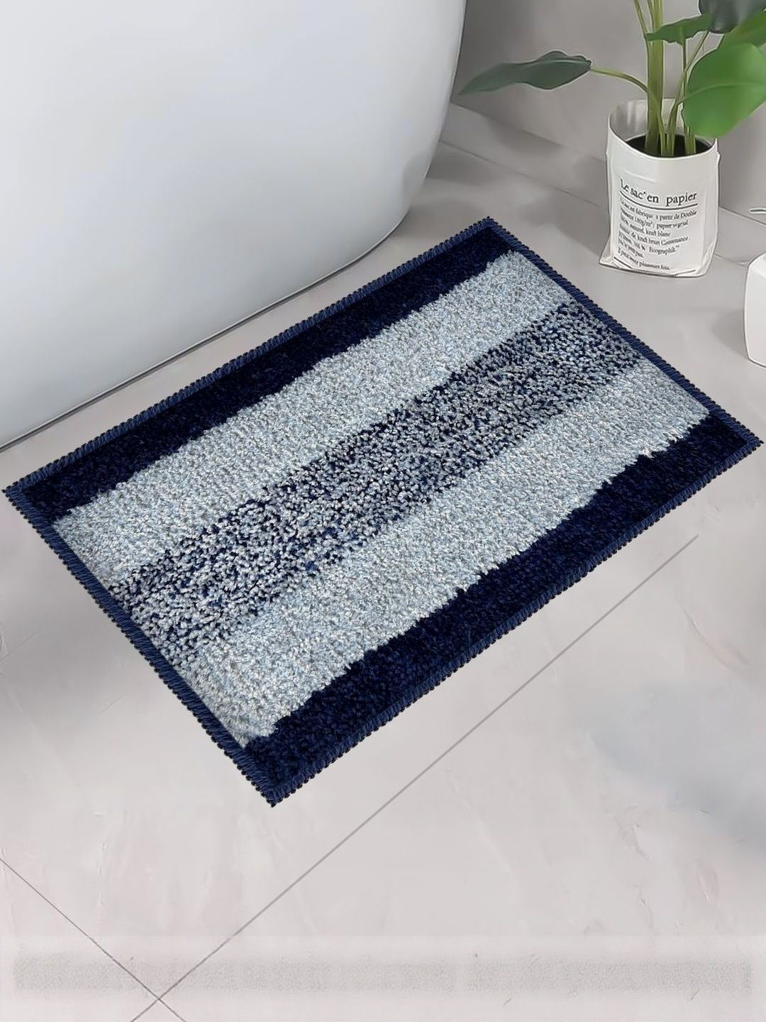 Sittella Anti-Skid Microfiber Bathroom Rectangular Door Mat-image-13