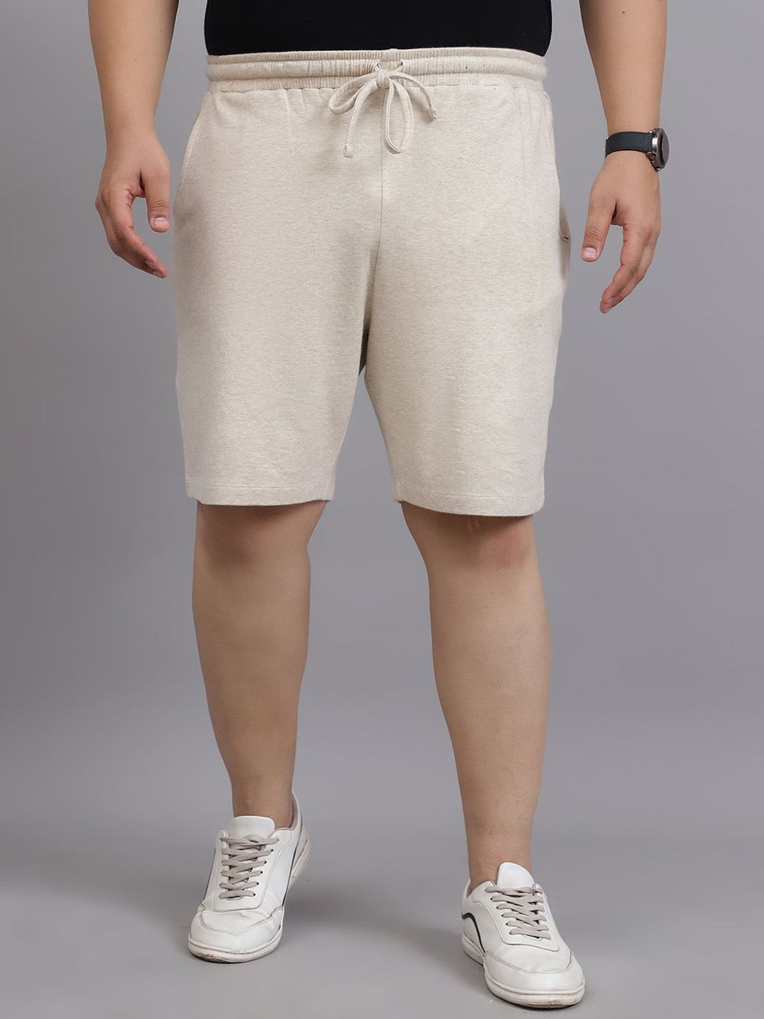 Moonaa Fashion Men Mid-Rise Cotton Sports Shorts-picture-27