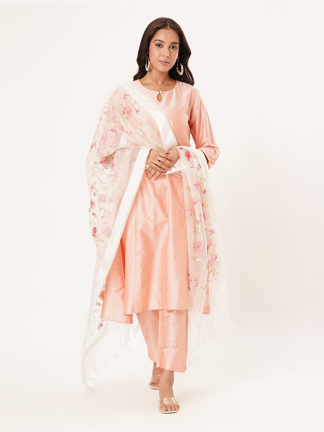 RANGMANCH BY PANTALOONS Floral Printed Dupatta-picture-40