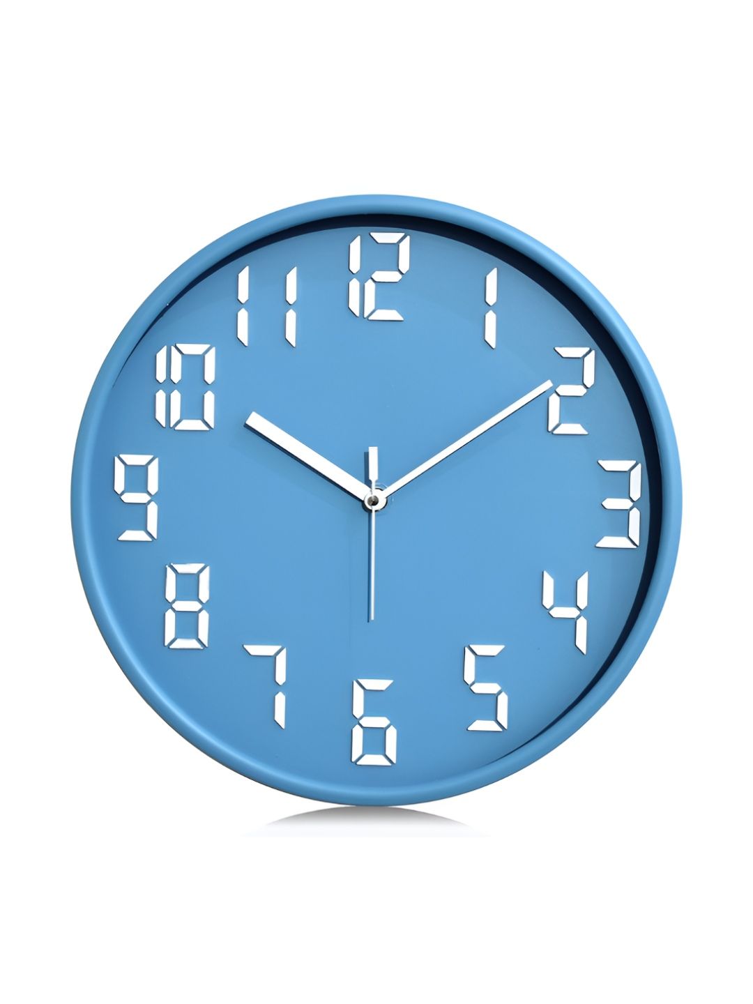 RANDOM Blue Printed Contemporary Wall Clock-picture-36