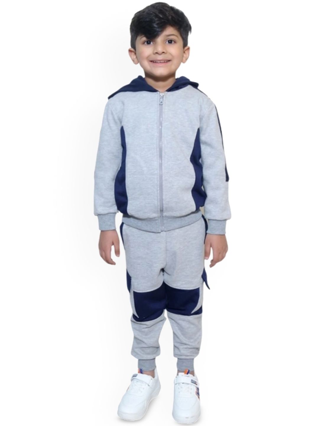 Miracles Happen Boys Colourblocked Mid Rise Cotton Tracksuit-image-28