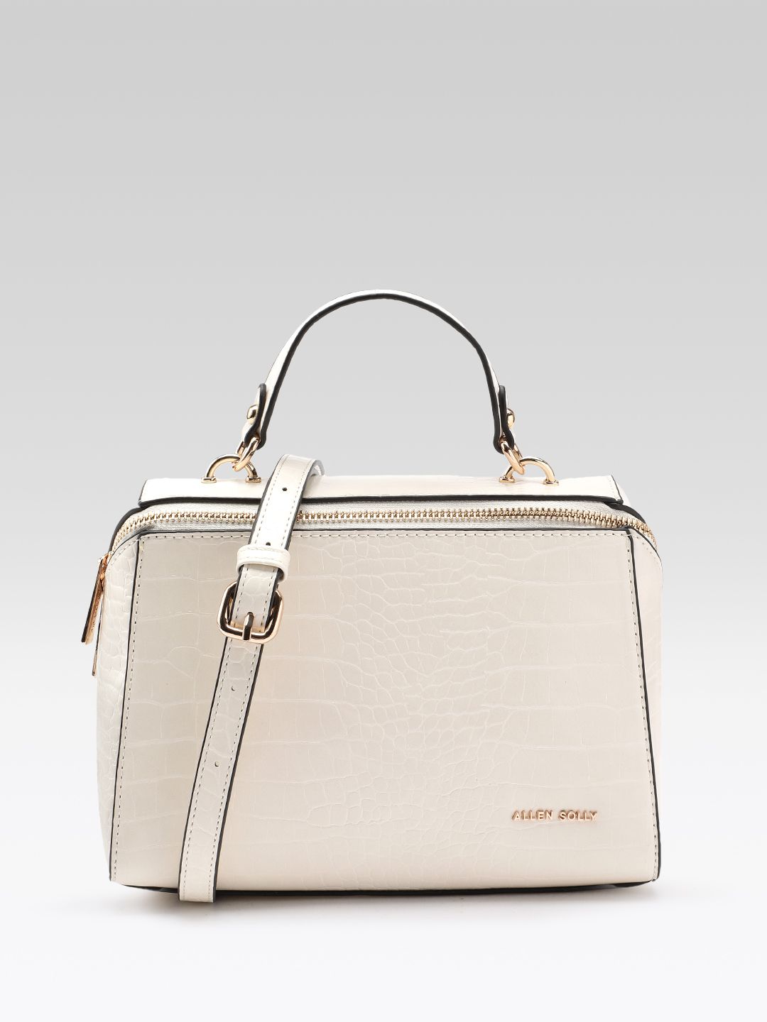 Allen Solly Animal Textured Structured Handheld Bag-picture-44