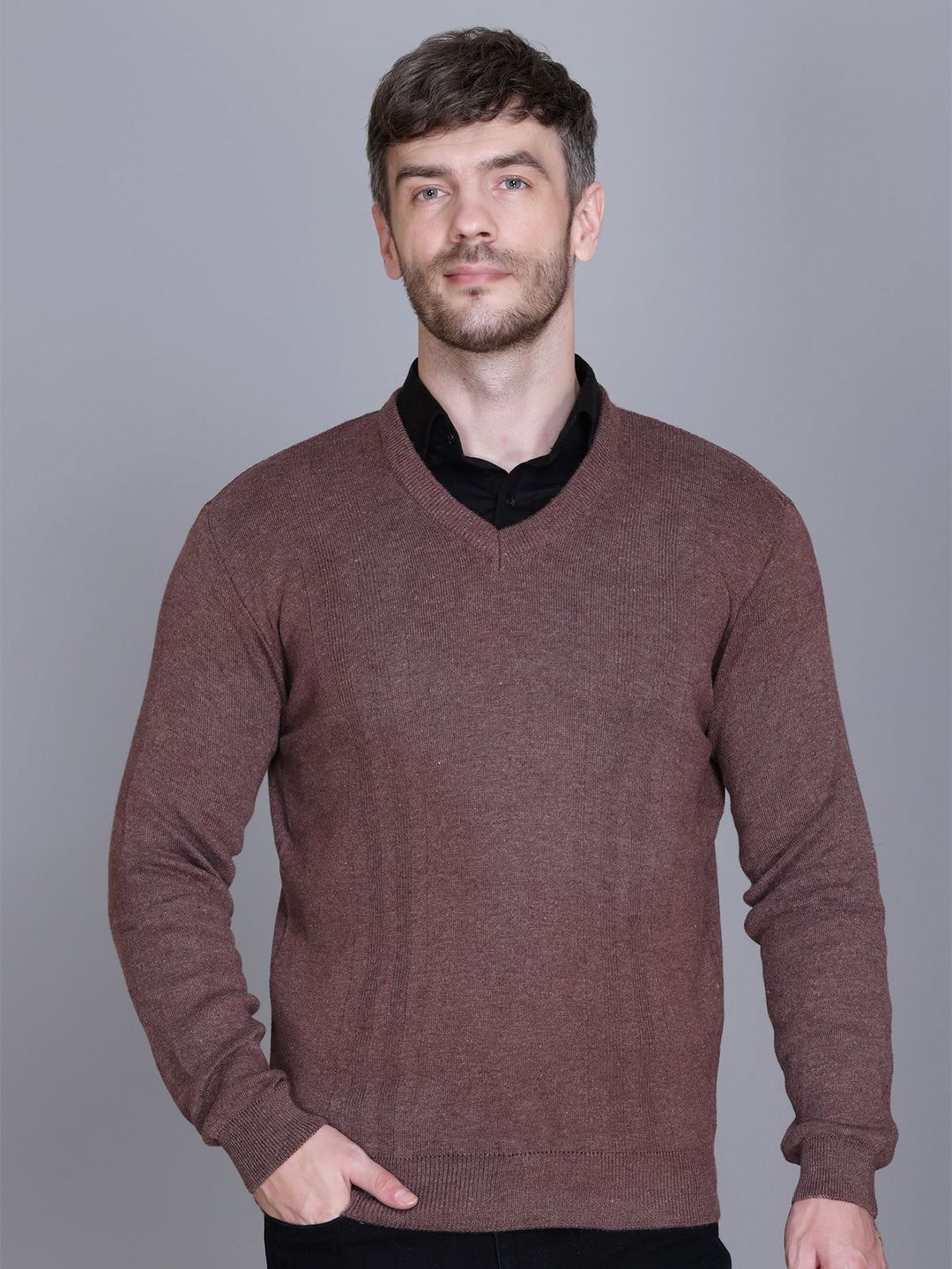 VENATORIA Men Ribbed Pullover-picture-41