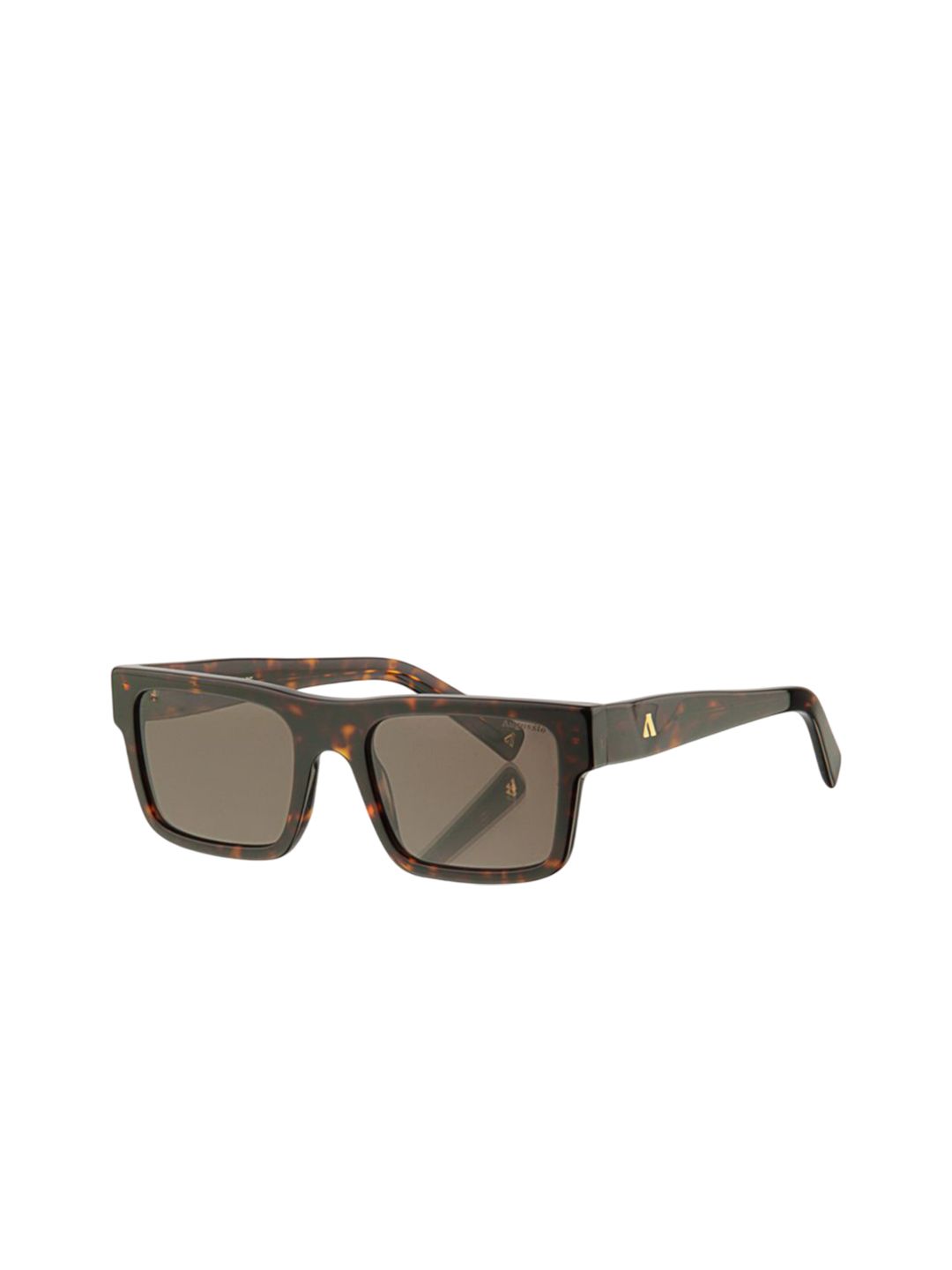 Augussto Unisex Full Rim Square Sunglasses with UV Protected Lens MAJESTE-HVN BRN-image-35