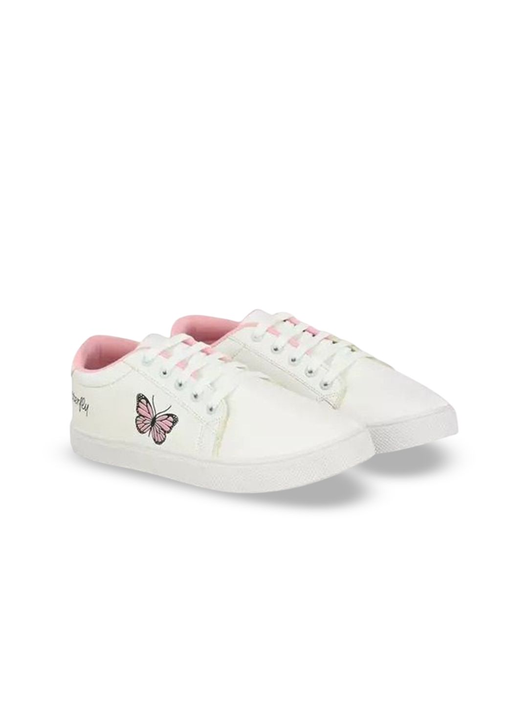 COOPERWINGS Women Woven Design Lace-Ups Sneakers-image-42