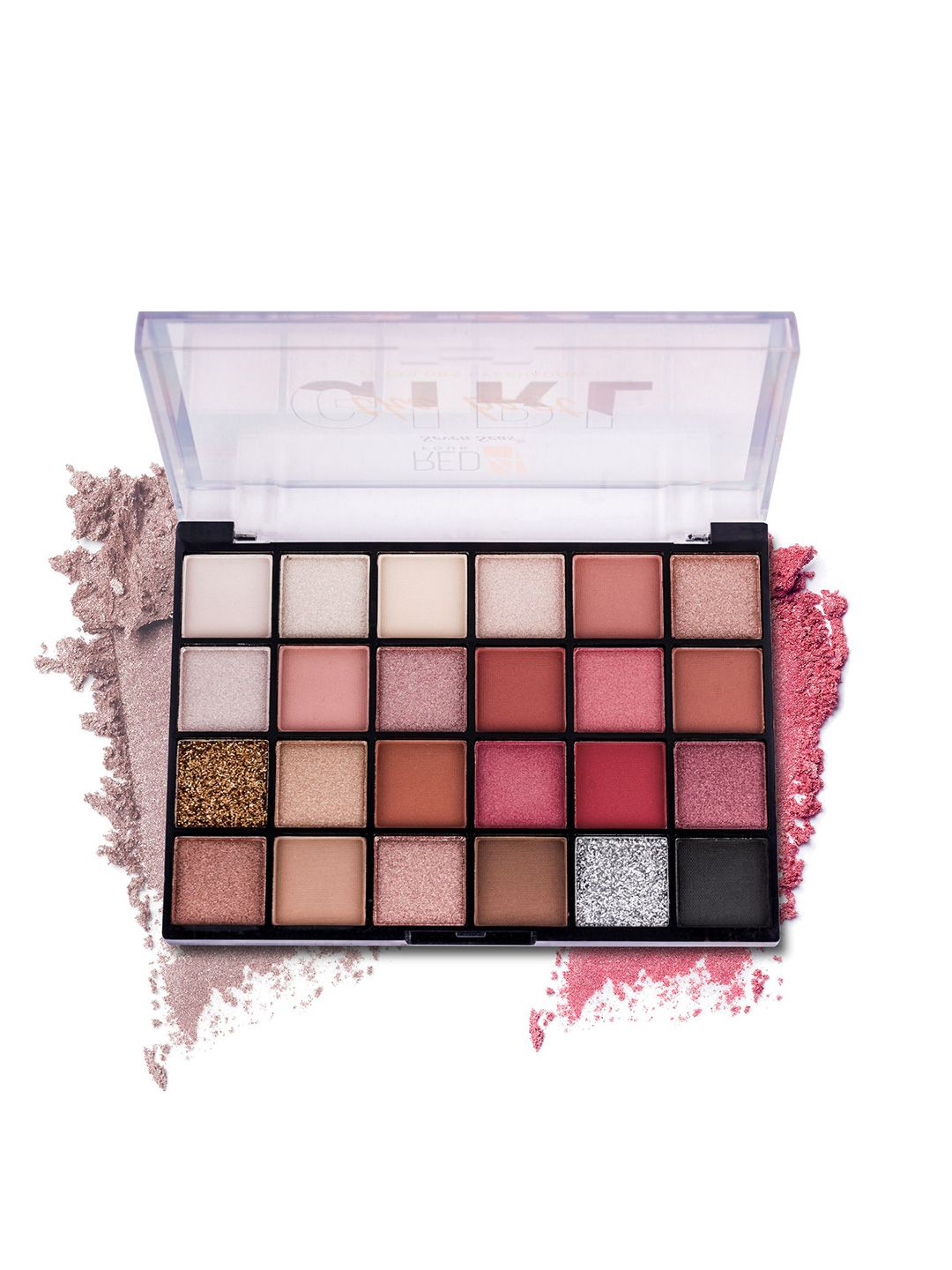 RED 4 The Best Girl 24 Colors Eyeshadow Palette- Shade- 02-picture-27