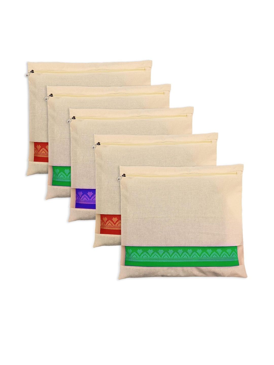 Sittella Beige Set of 5 Regular Drawer Organiser Organisers-picture-18