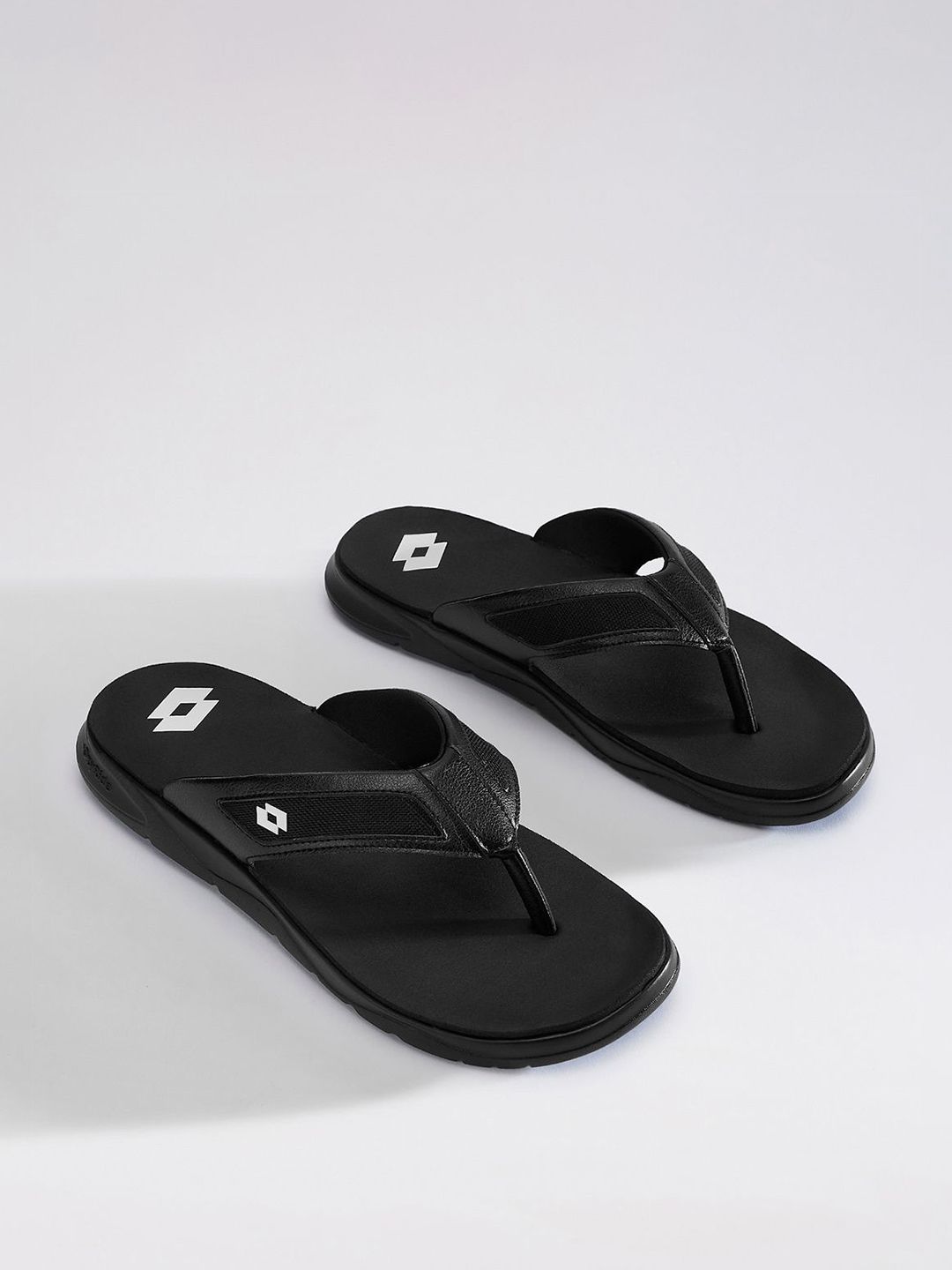 Lotto Men Evermove Black Flip Flops-picture-33