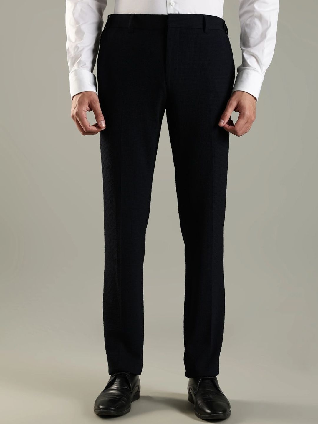 Tommy Hilfiger Men Europe Mid-Rise Regular Fit Trousers-picture-21