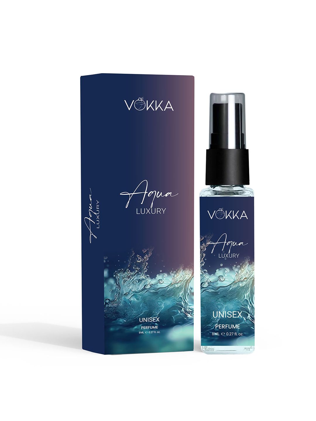 VOKKA Aqua Luxury Long Lasting Pocket Perfume - 8ml-image-2