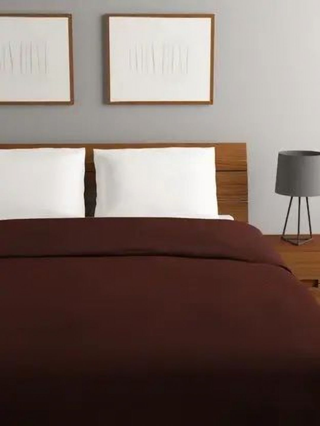 Steve & Anderson Brown AC Room 233 GSM Double Bed Blanket-picture-23