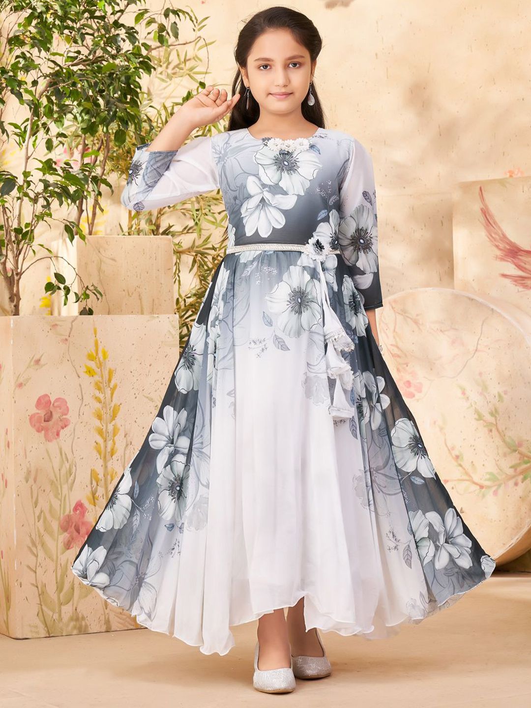 BAESD Georgette Maxi Dress-image-8