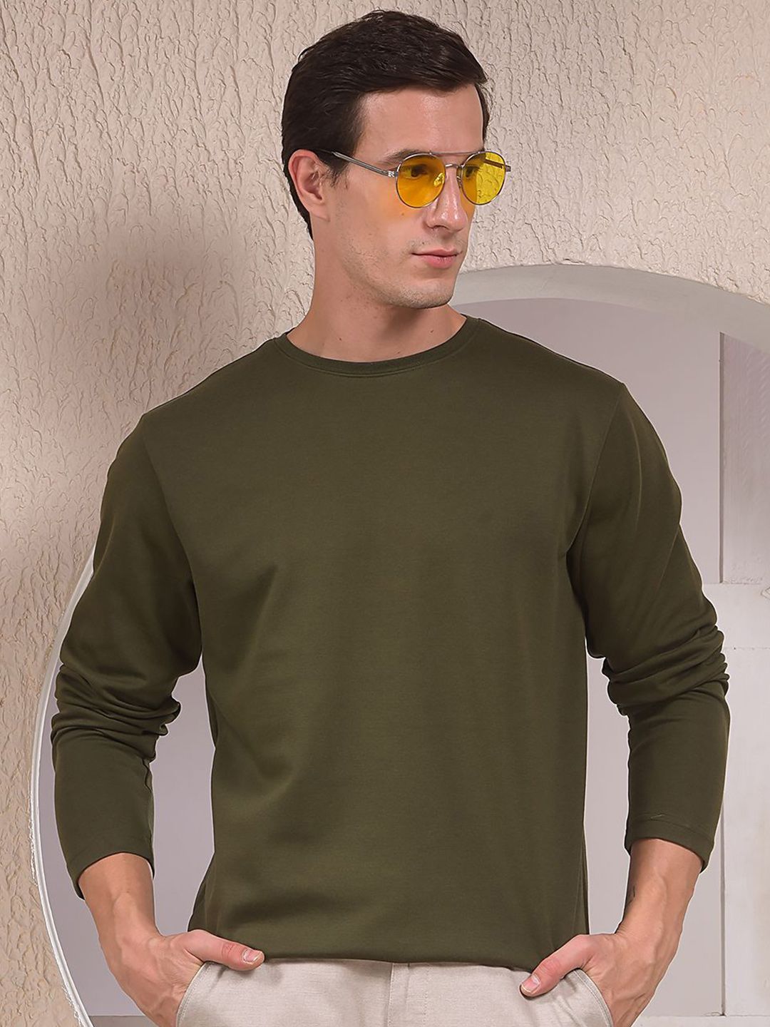 Crimsoune Club Men Solid Sweatshirt-picture-36