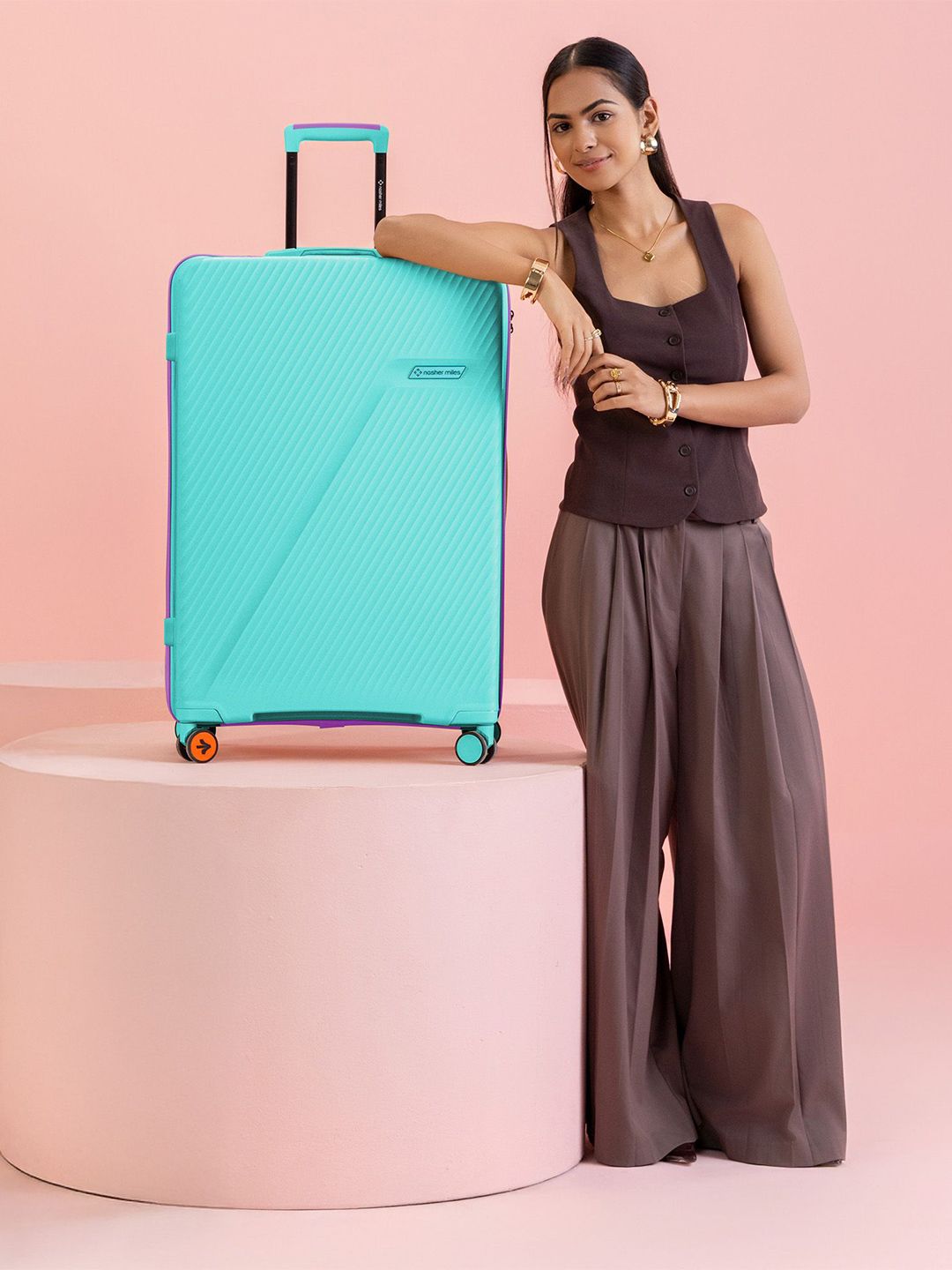 Nasher Miles Montreal Hard-Sided Polypropylene Check-in Luggage 28 inch-picture-11